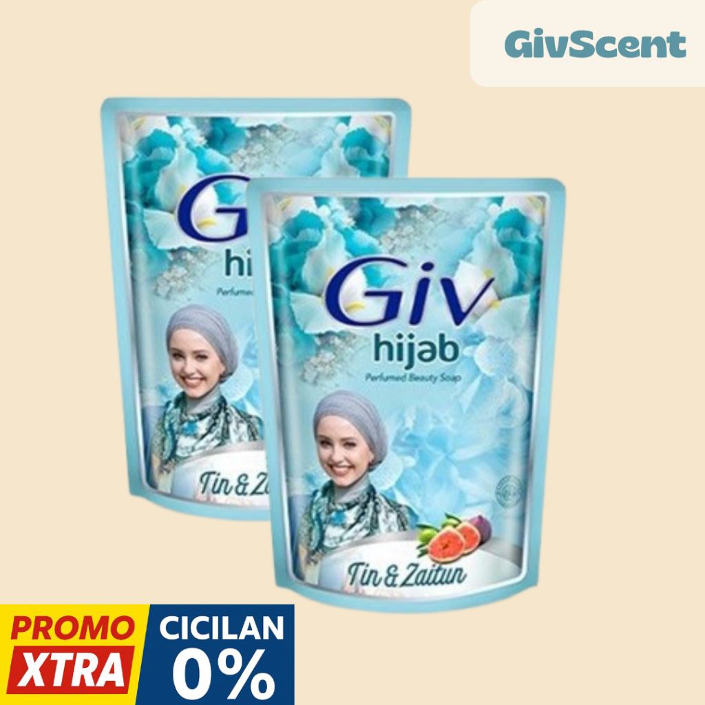 Giv Hijab dengan varian Tin & Zaitun 400 ml