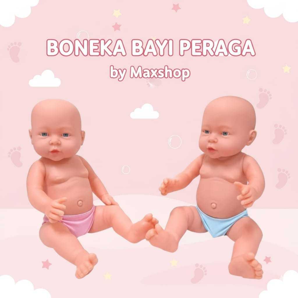 Boneka Bayi New Born Untuk Peraga Phantom Kelamin Cowok Cewek