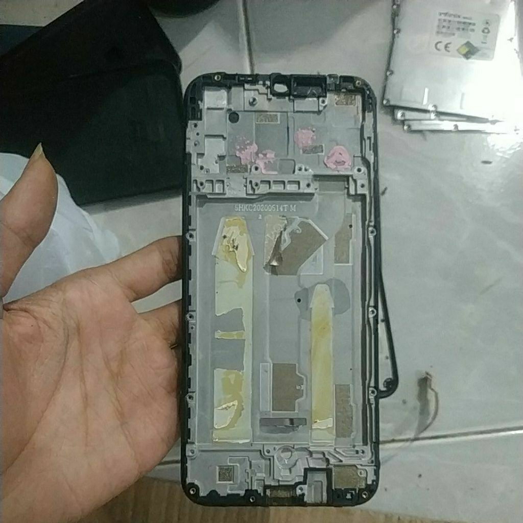 FRAME BEKAS INFINIX SMART 4 ONLY