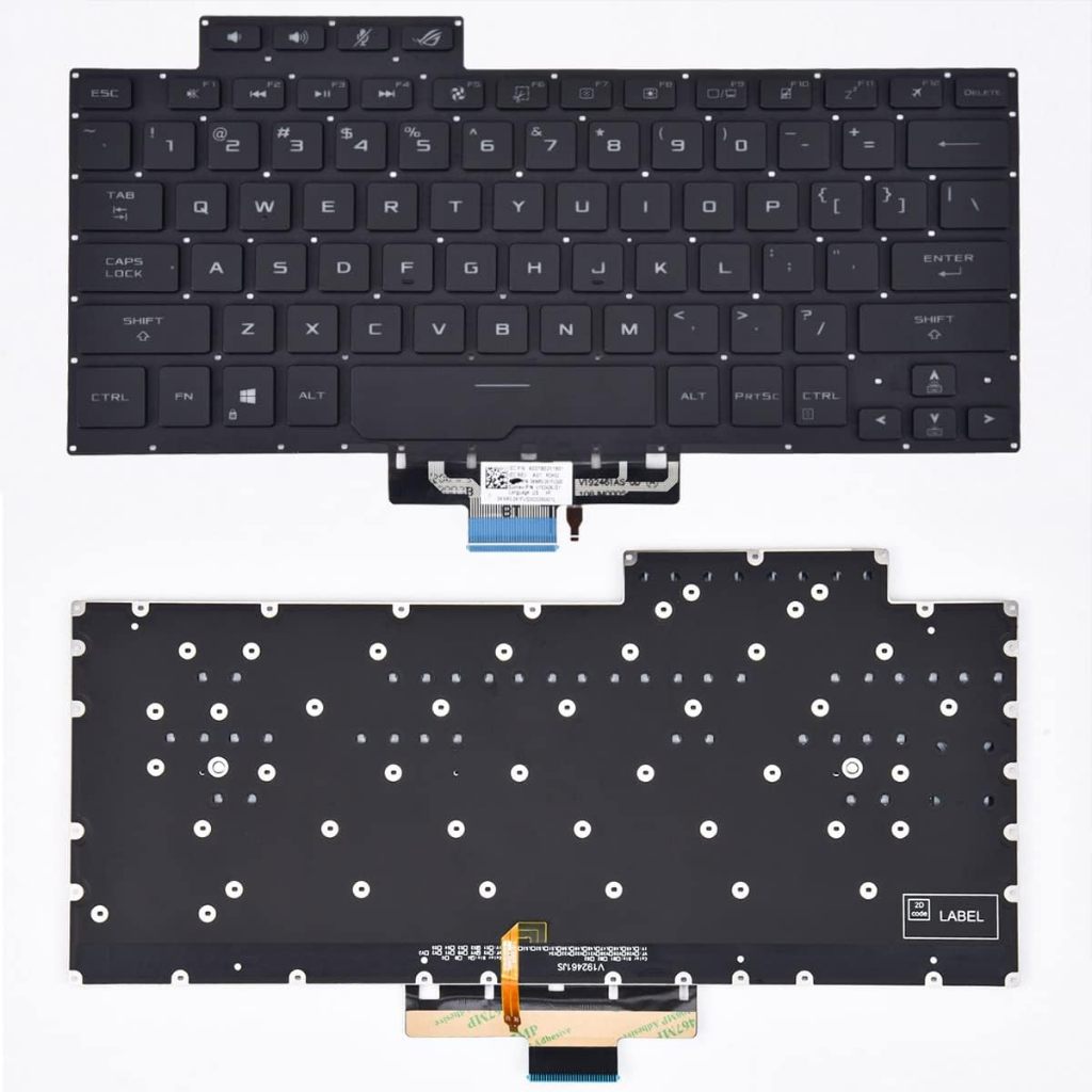 Keyboard Asus ROG Zephyrus G14 GA401 GA401U GA401M GA401I GA401IU GA401Q GA401IV GA401QH GA401QM Bac