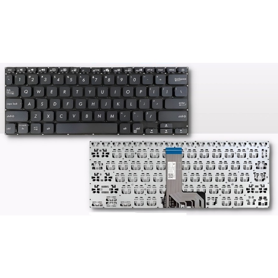 Keyboard Asus Vivobook A1400 A1400E A1400EA A1400K A1400KA - Hitam Backlight