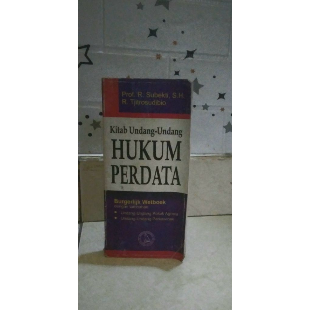 KITAB UNDANG-UNDANG HUKUM PERDATA