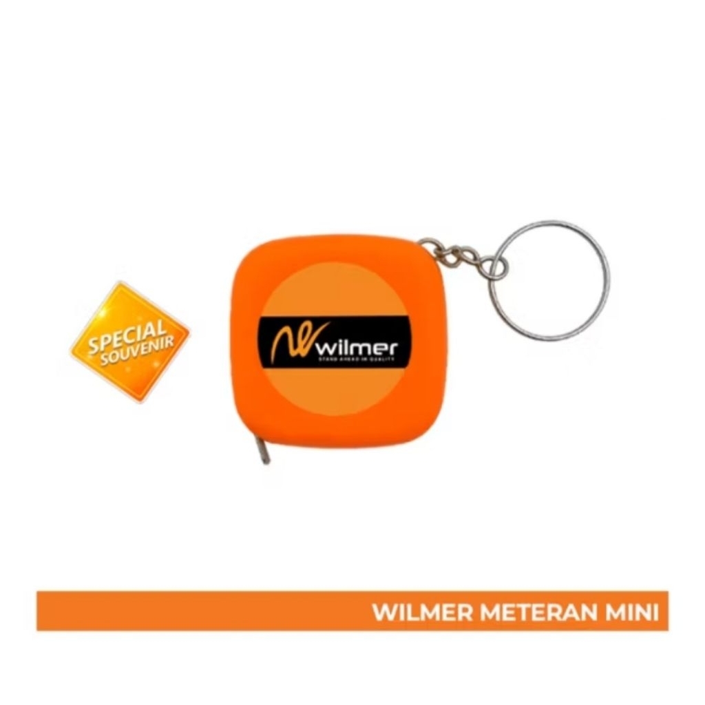 Gantungan Kunci Meteran Mini Wilmer