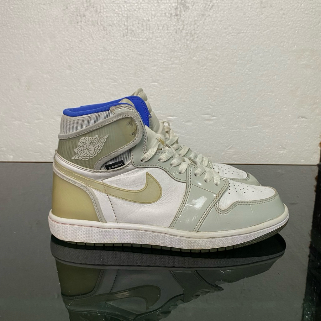 Size 42.5 iNsole 27 Cm Sepatu Basket Air Jordan 1 High Zoom "Racer Blue" Pilihan