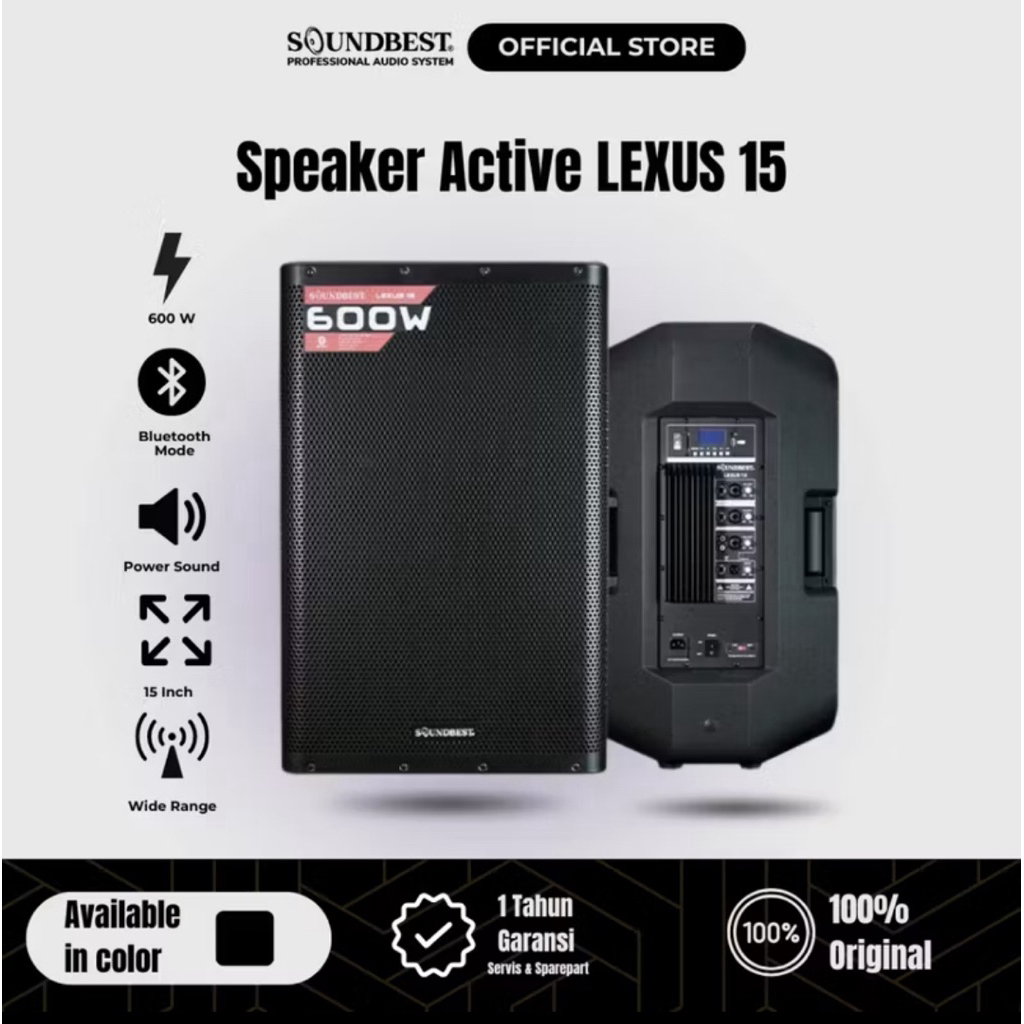 Speaker Aktif Soundbest Lexus 15 Original 15 inch