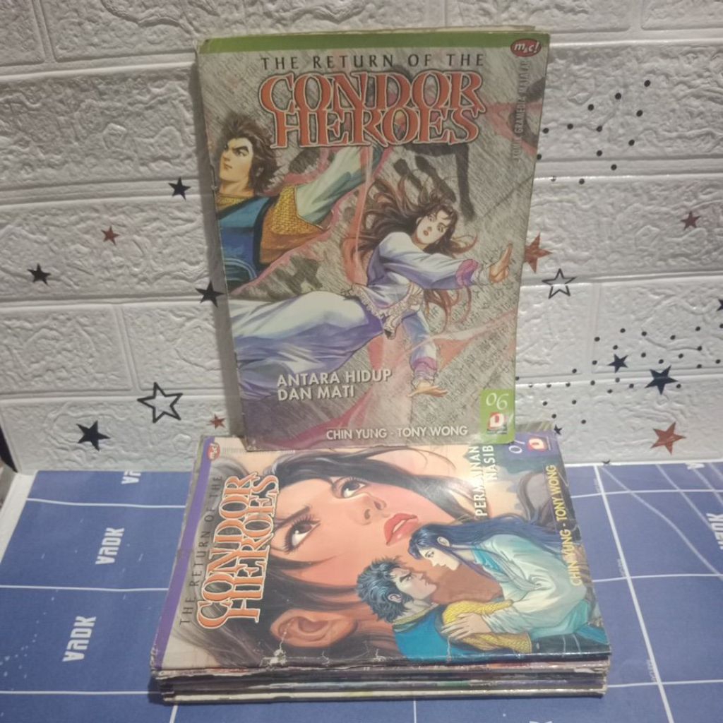 KOMIK THE RETURN OF THE CONDOR HEROES CABUTAN