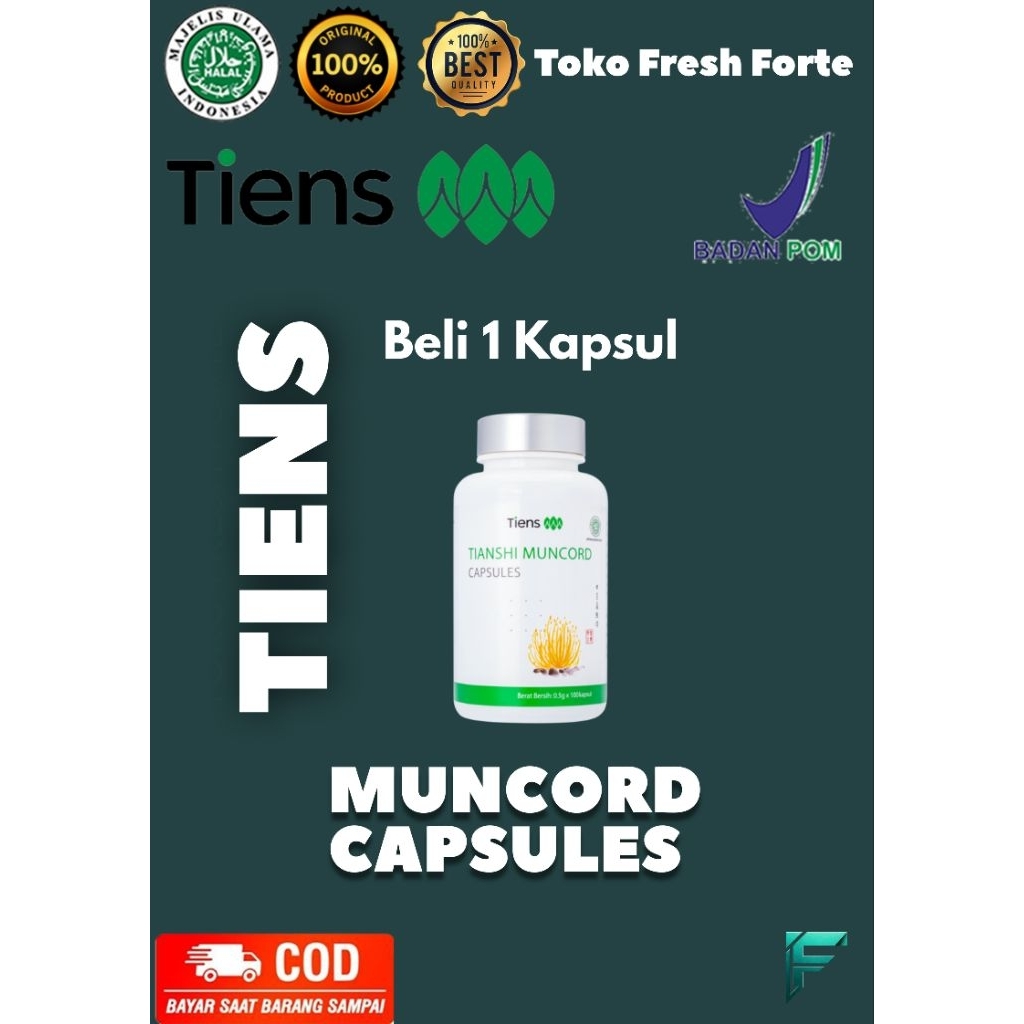 1 Kapsul Tianshi Muncord Capsules