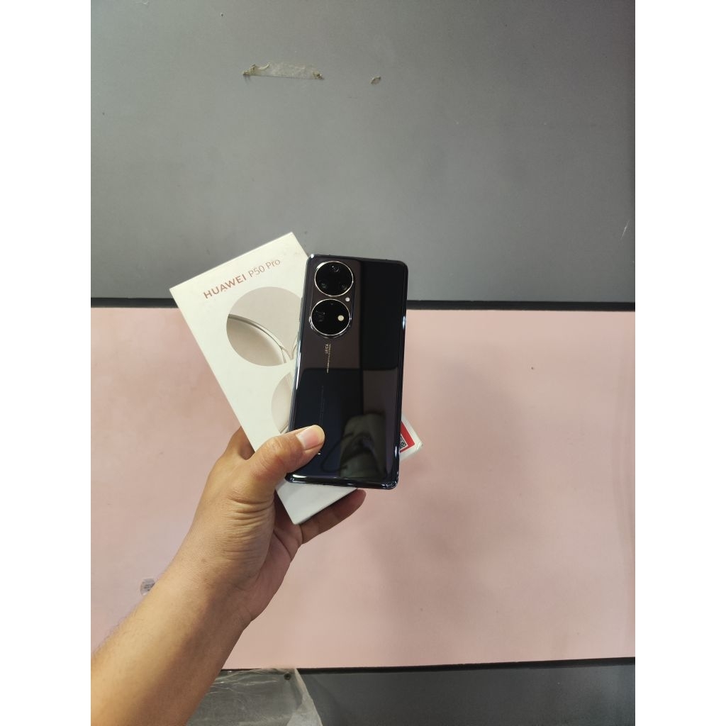 Huawei P50 Pro 8/256gb Fullset Resmi