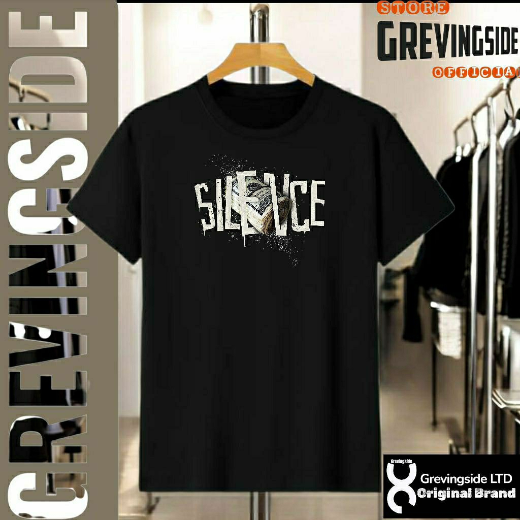 kaos distro original 100% // kaos grevingside local brand // kaos pria terbaru  // kaos motif simple