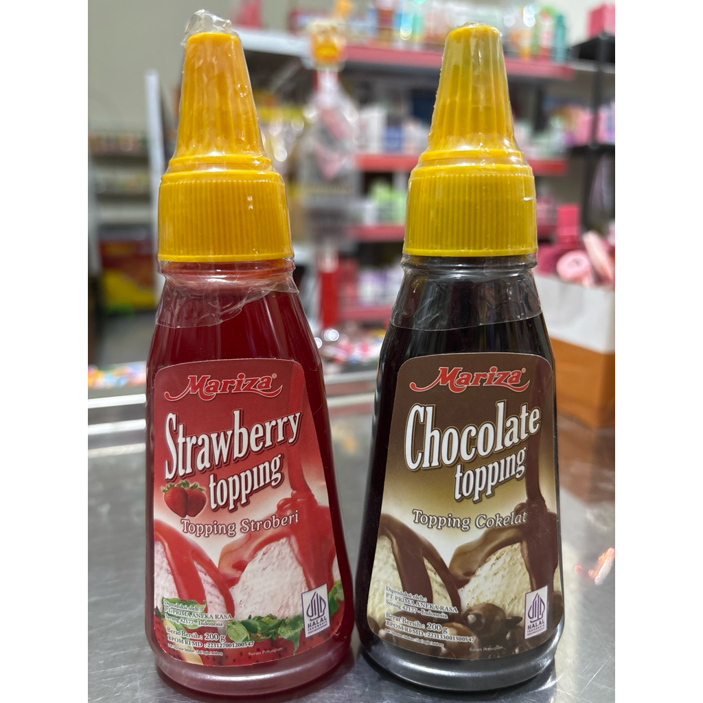 MARIZA  CHOCOLATE / STRAWBERRY TOPPING 200g