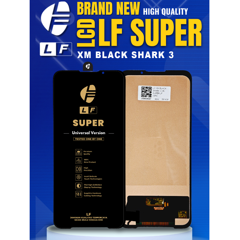 LF - LCD XIAOMI BLACK SHARK 3 FULLSET TOUCHSCREEN