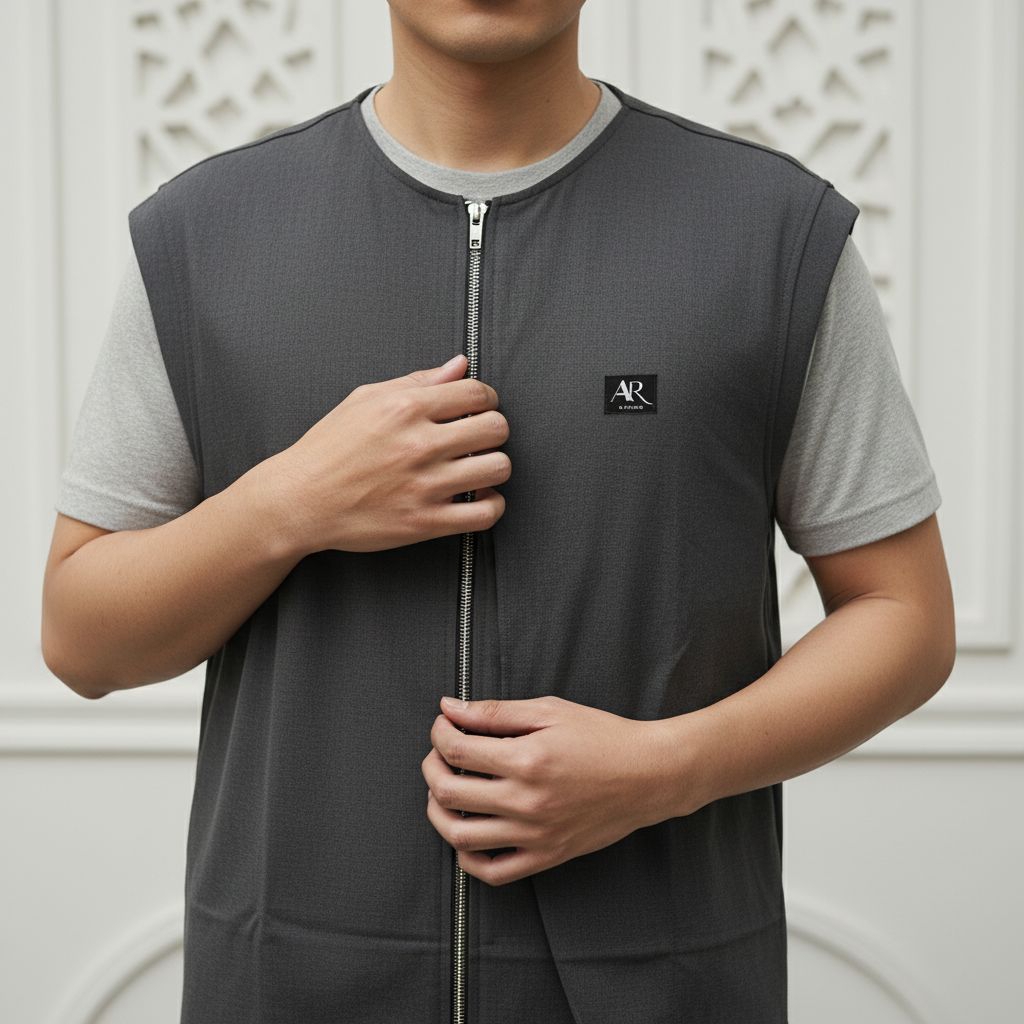 Rosal O Zip / Rosal / Rompi Sholat / Rompi Shalat / Rosal Zipper