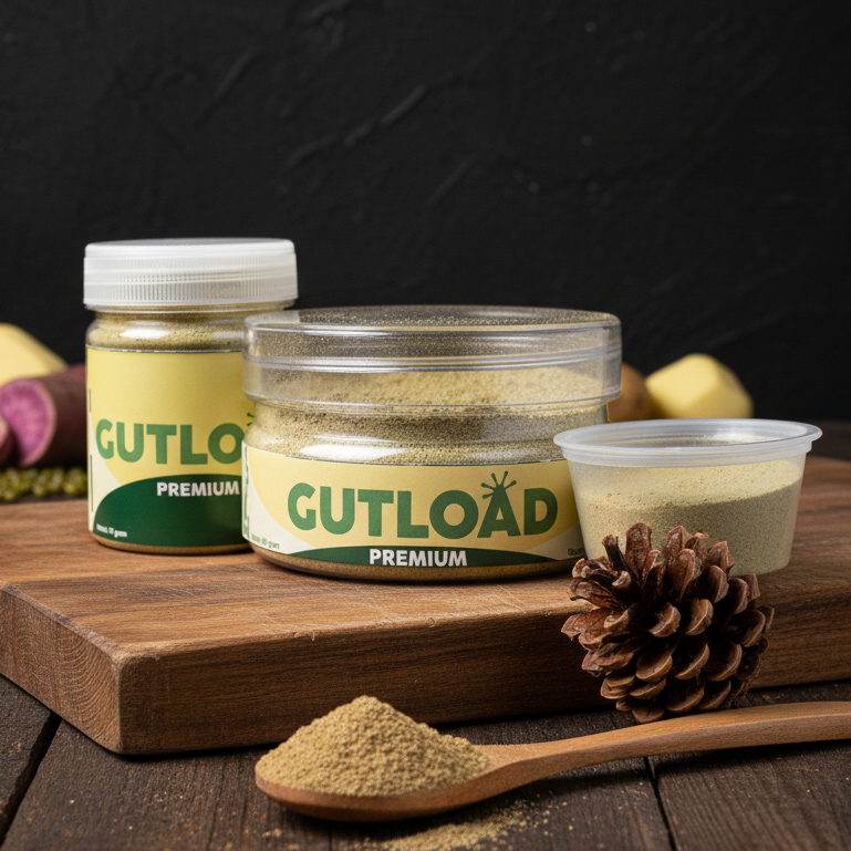 GUTLOAD GECKO UNTUK PAKAN JANGKRIK, ULAT, KECOA DAN PAKAN HIDUP