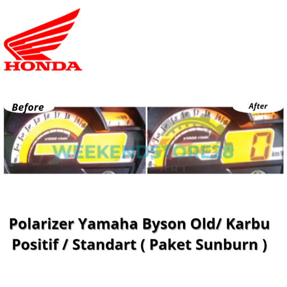 Polarizer Yamaha Byson Old/ Karbu Positif / Standart ( Paket Sunburn )