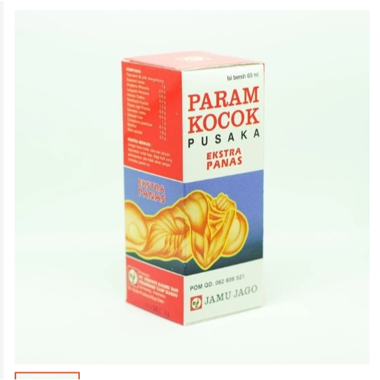 Param Kocok Pusaka Jago Ekstra Panas Untuk Encok