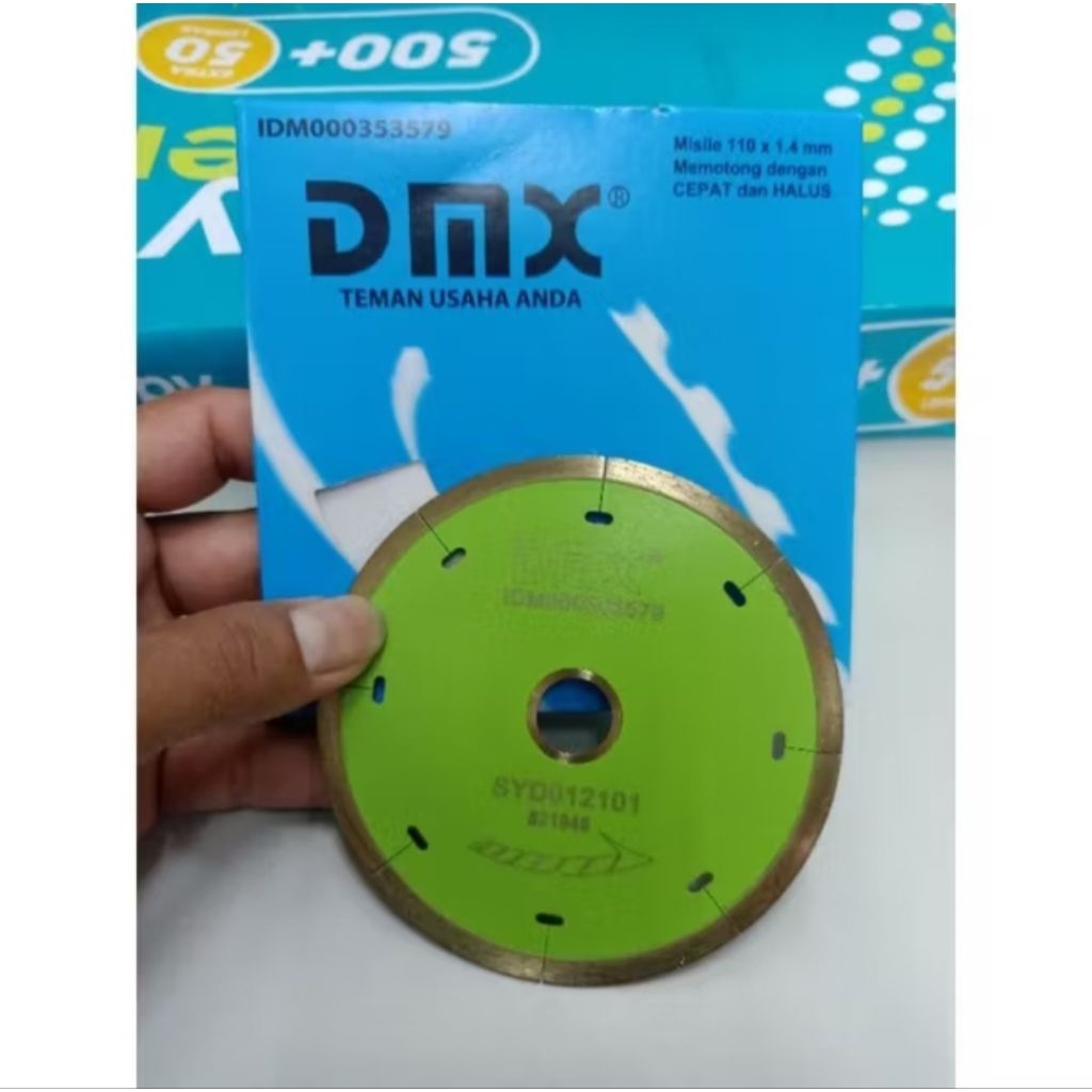 pisau dmx misile 4" - pisau potong granite dmx - mata gurinda potong marmer dmx misile 110