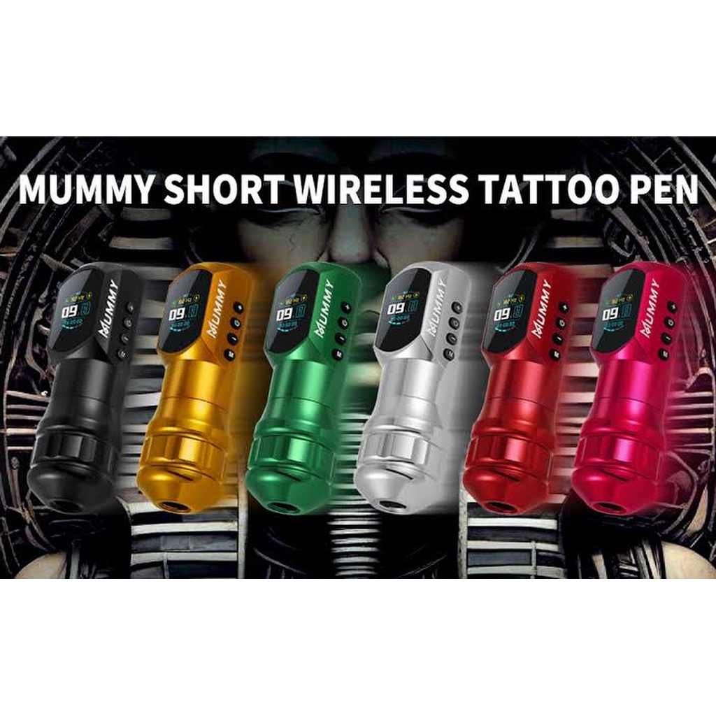 MUMMY SHORT TATTOO PEN WIRELESS MACHINE