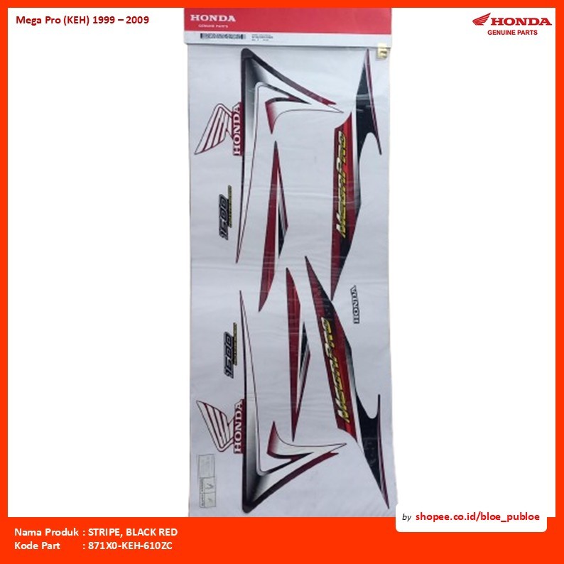 STRIPE, BLACK RED/871X0KEH610ZC