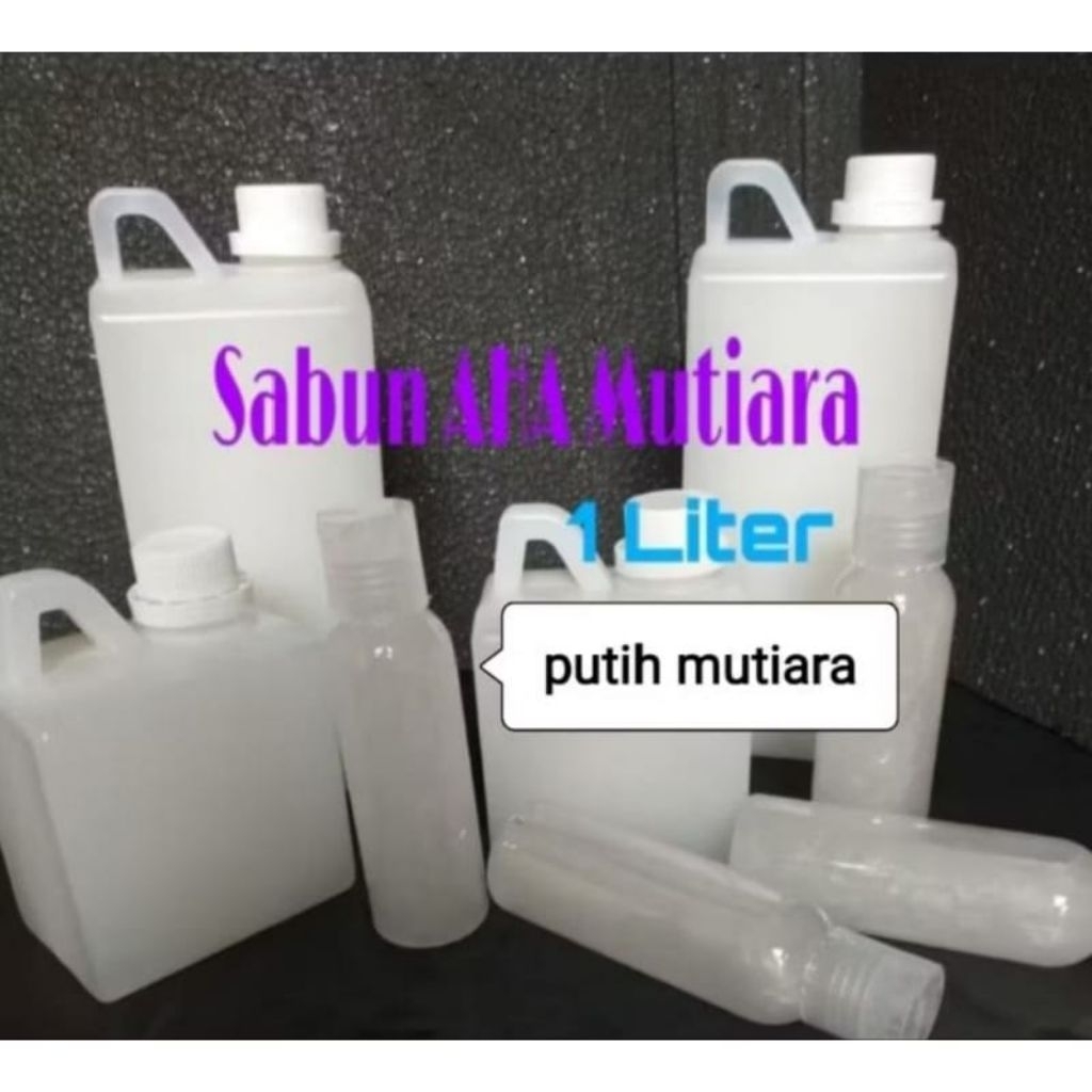 SABUN AHA MUTIARA 1000ml/SABUN MUTIARA