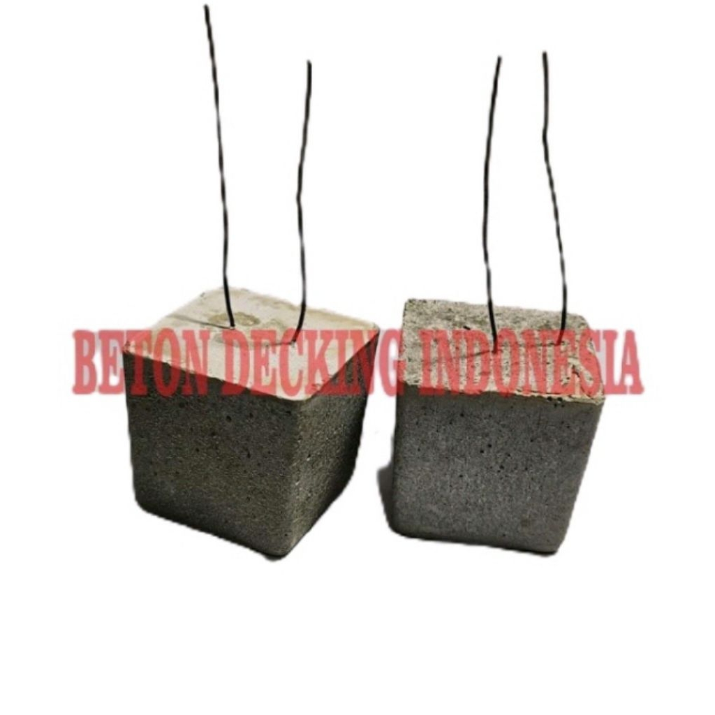 Tahu Beton Berkawat 40mm — 96 pcs/box | Beton Decking Semarang