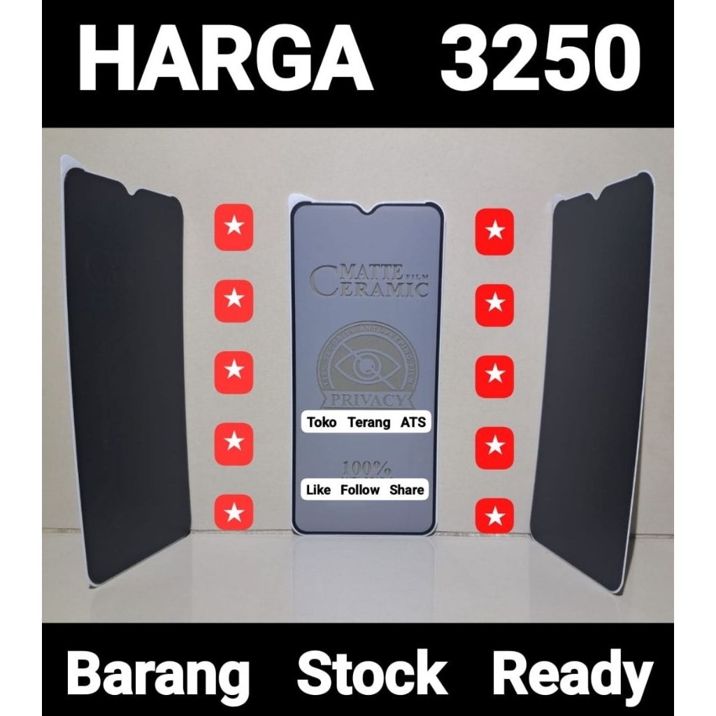 Spy Ceramics Tipe Handphone SAMSUNG A17 | Toko Terang ATS | Di Follow Like Share | Anti Gores Matte 