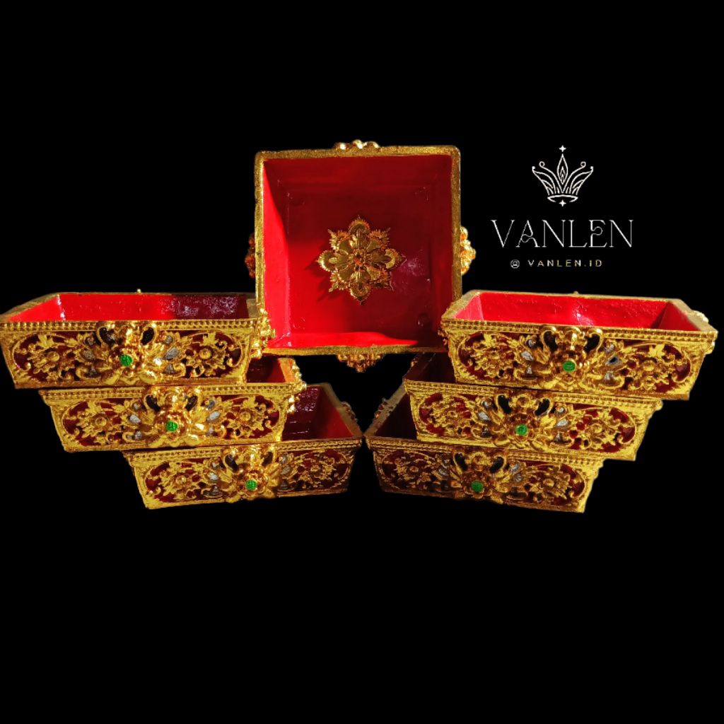 Tamas kotak melamin untuk soda/ajuman/ persembahyangan/jejaitan/banten bali