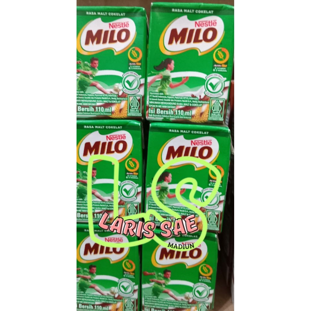 SUSU MILO KOTAK 110ml 36kotak