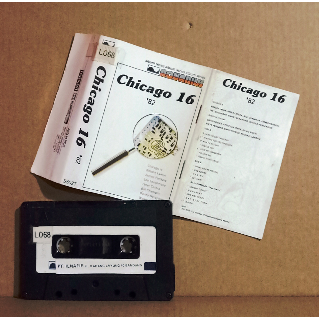 CHICAGO - CHICAGO 16 - Kaset