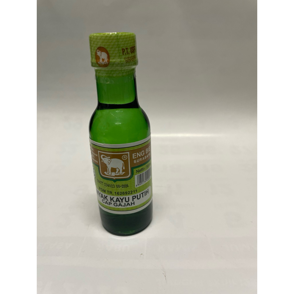 minyak kayu putih cap gajah botol kaca