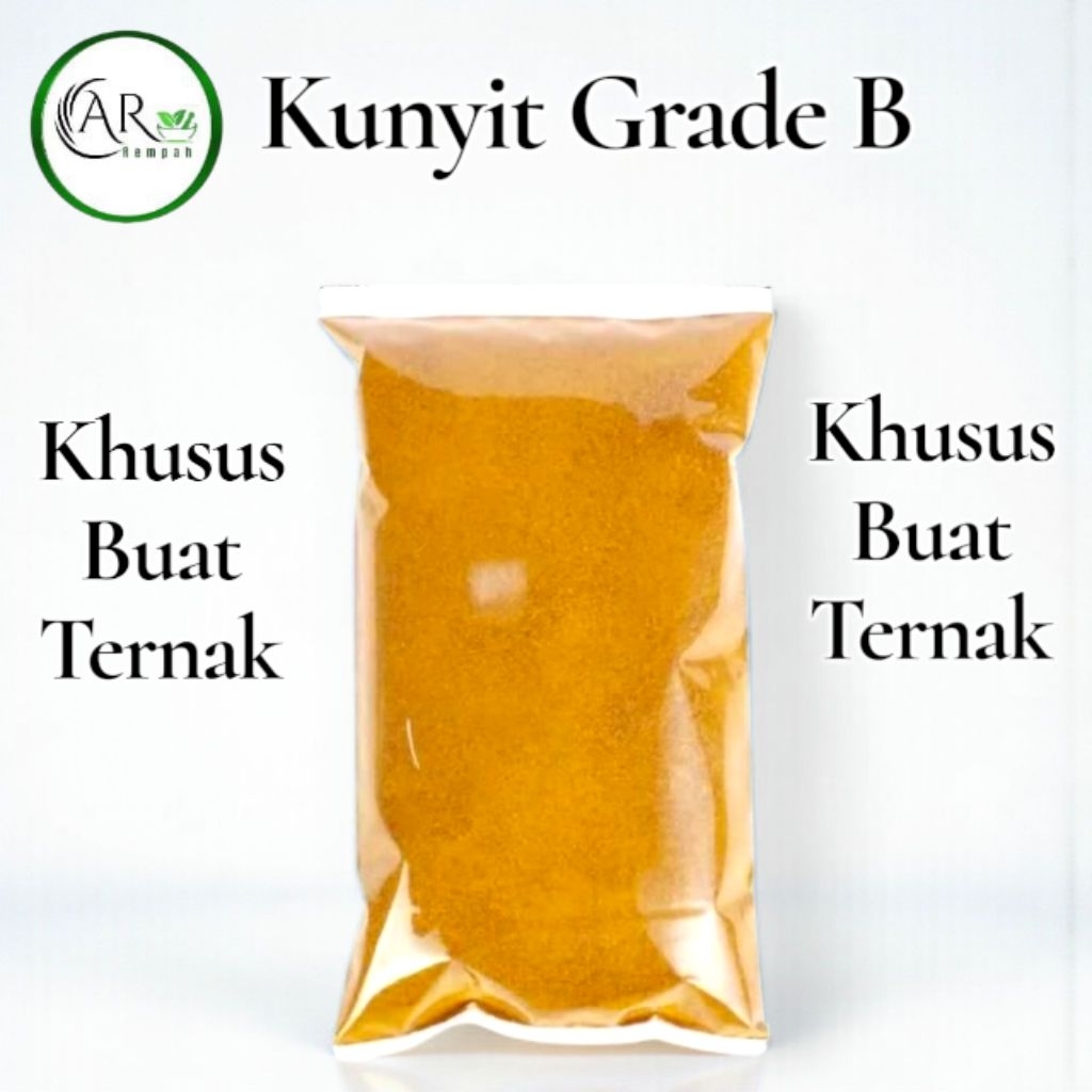 Kunyit Bubuk Grade B 5Kg/Kunyit Bubuk Buat Ternak 5Kg
