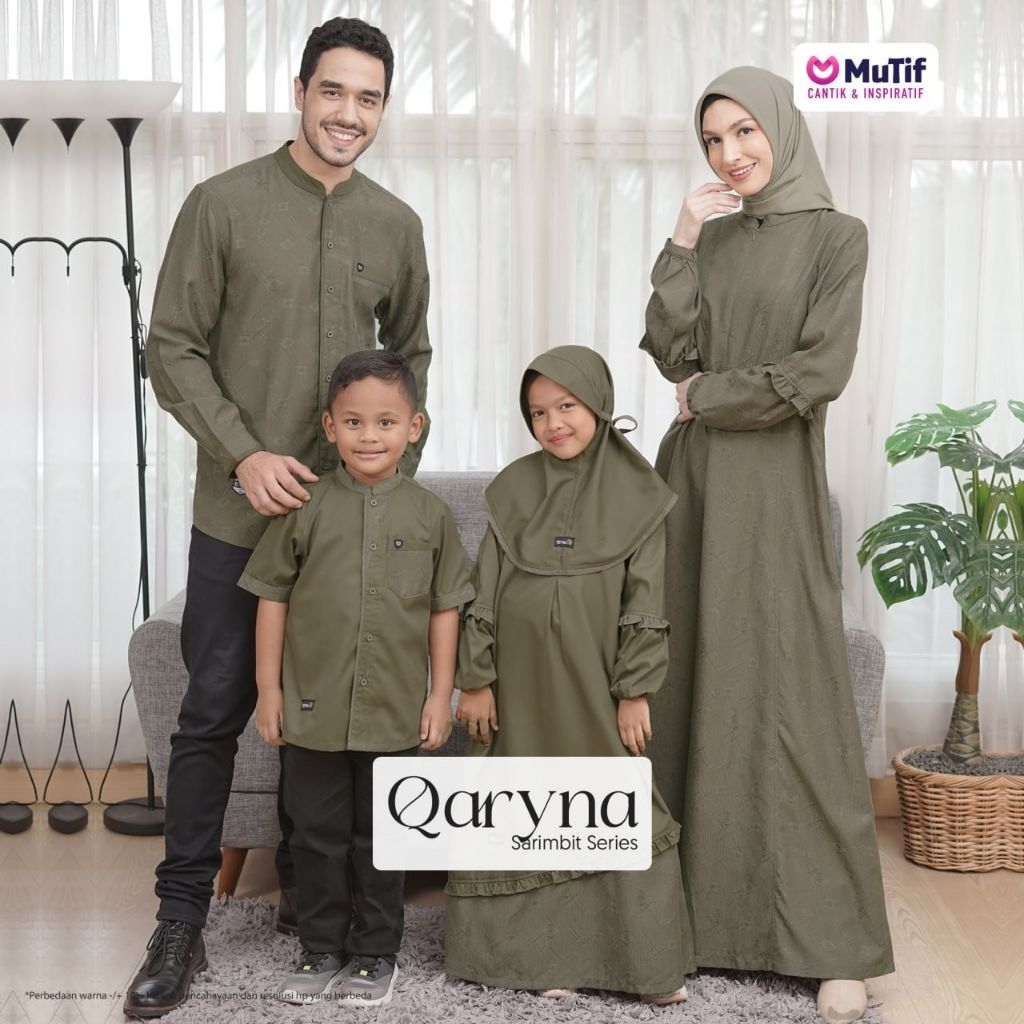 TERMURAH SARIMBIT GAMIS & KOKO DEWASA ORI MUTIF ABQARY & QARYNA