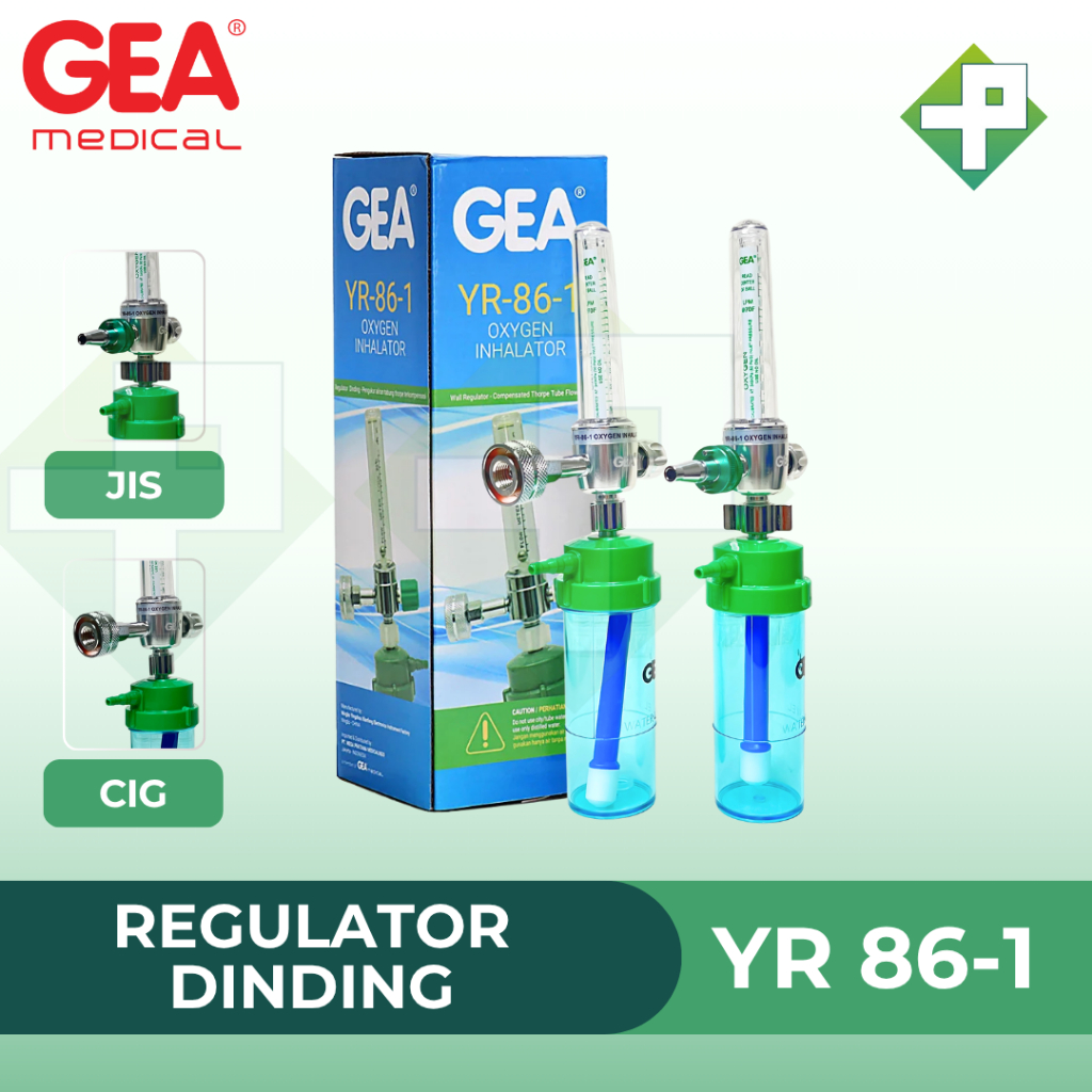 Regulator Oksigen Dinding GEA YR-86-1 / Oxygen Inhalator YR-86-1