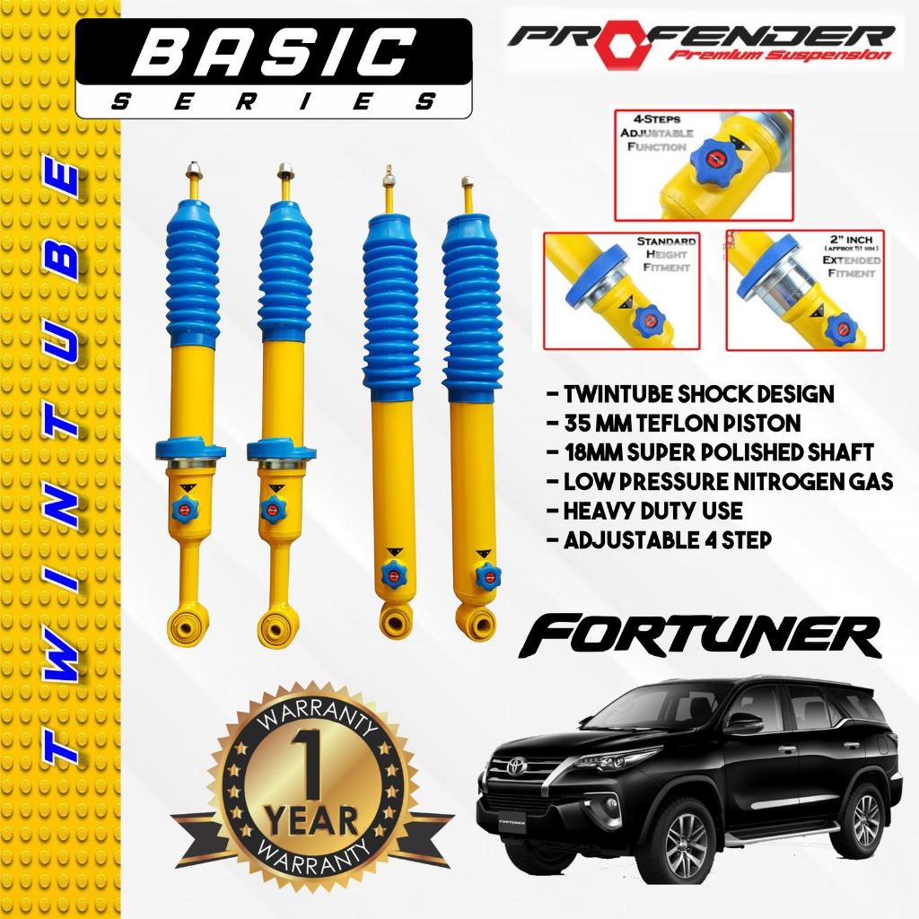 PAKET SHOCKBREAKER FORTUNER VRZ (PROFENDER ADJUSTER LOWERED, PER LOWERING, SETTING COMFORT)