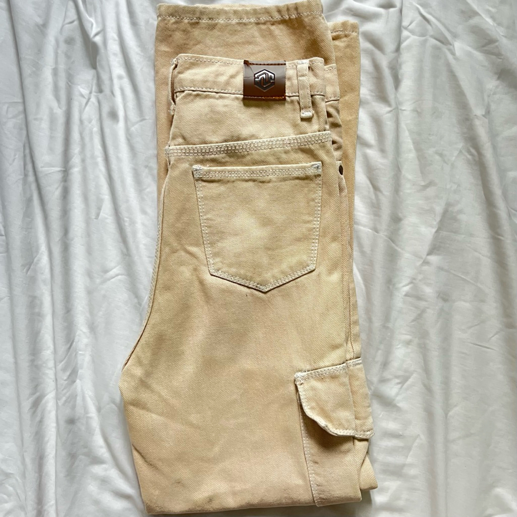 CELANA JEANS (COKLAT SUSU)
