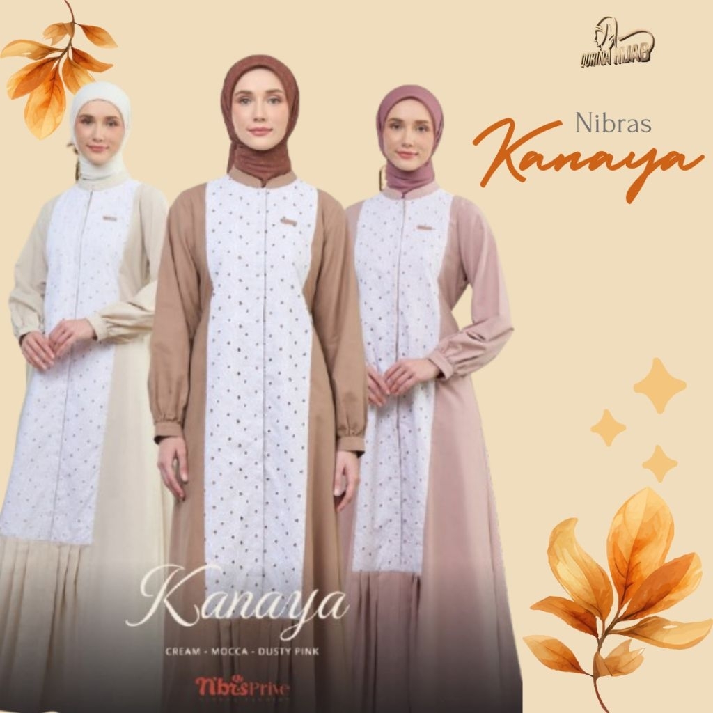 NIBRAS KANAYA / nibras pride 2026 / gamis nibras / gamis kekinian