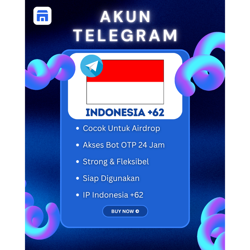 AKUN TELEGRAM FRESH | INDONESIA | KODE NEGARA +62 | FORMAT TDATA dan SESSION ANTI SPAM