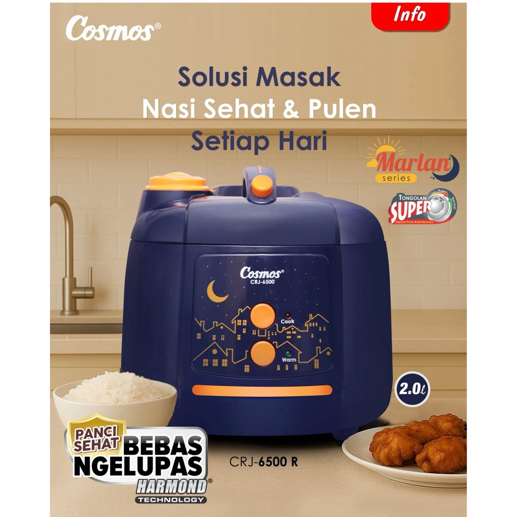 Magic Com Cosmos 2 Liter / 1,8 Liter