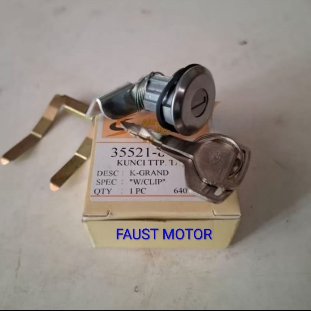 KUNCI TANGKI/ KUNCI TUTUP TANGKI BENSIN KIJANG SUPER/ GRAND EXTRA/ KAPSUL BEST QUALITY