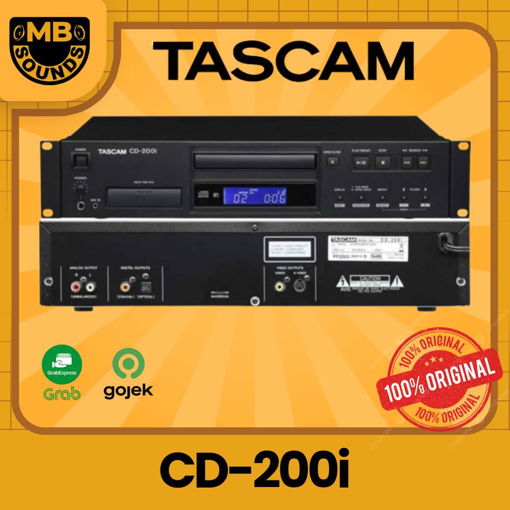 Tascam CD-200i / CD 200i / CD200i CD Player With iPod Dock Original