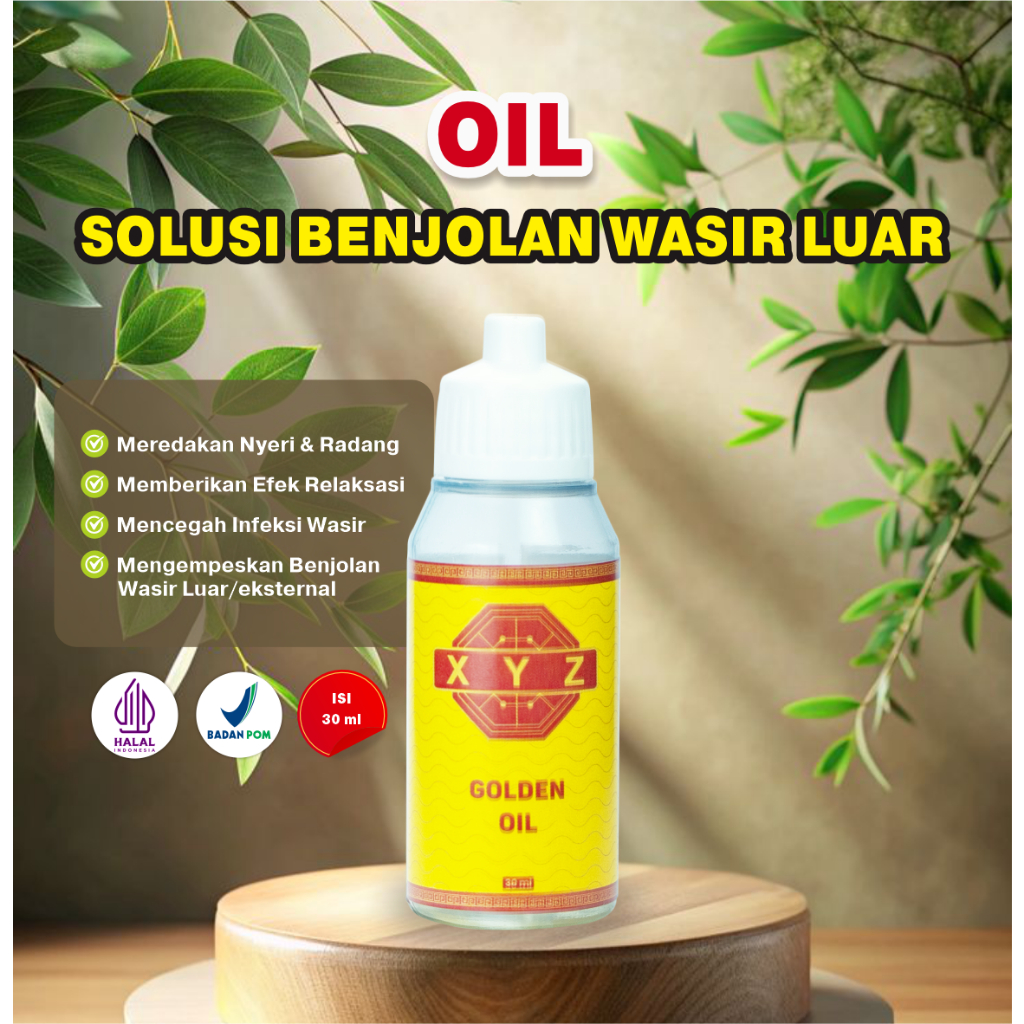 Minyak Herbal Xi Yaopin Zhi – Oil Oles Ambeien