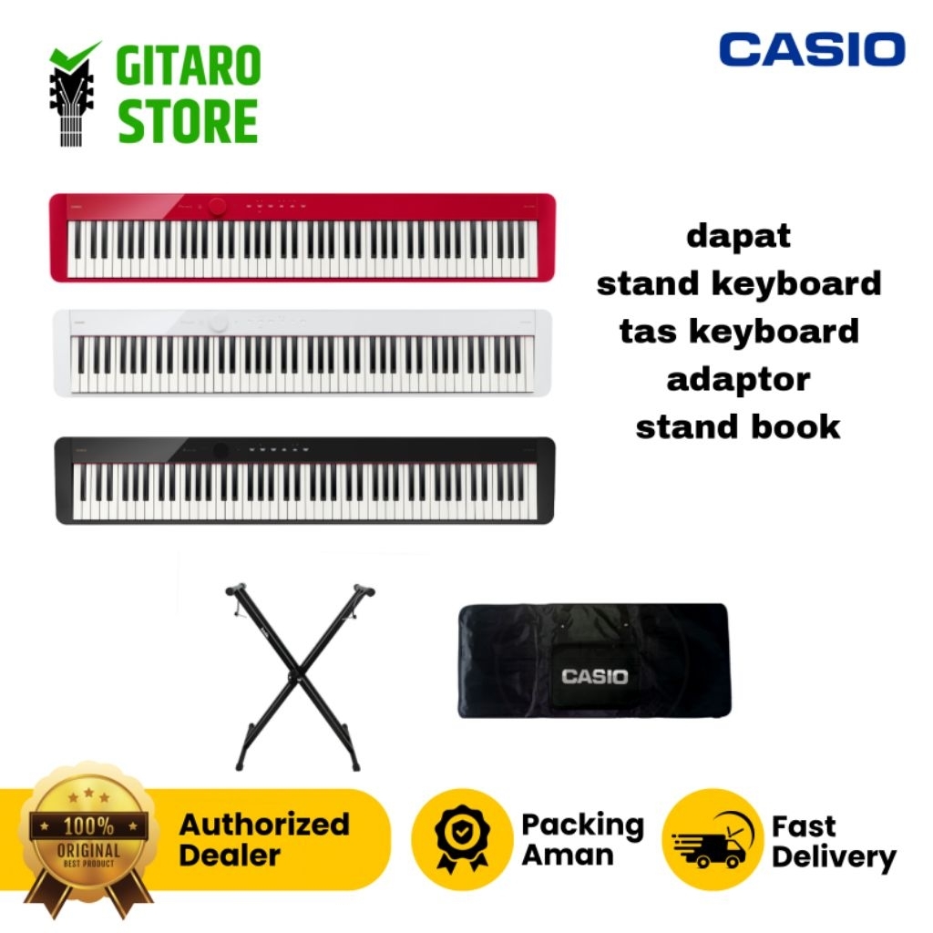 Piano Casio PXS1100 PXS 1100 PX S 1100 Digital Piano Bonus Banyak