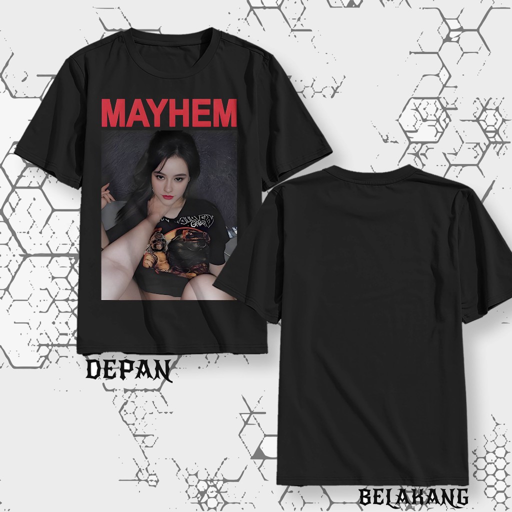 Kaos Pria Mayhem Kaos Distro Pria Keren Baju Kaos Pria Dan Wanita Dewasa Kaos Kece Kaos Racing Kaos 