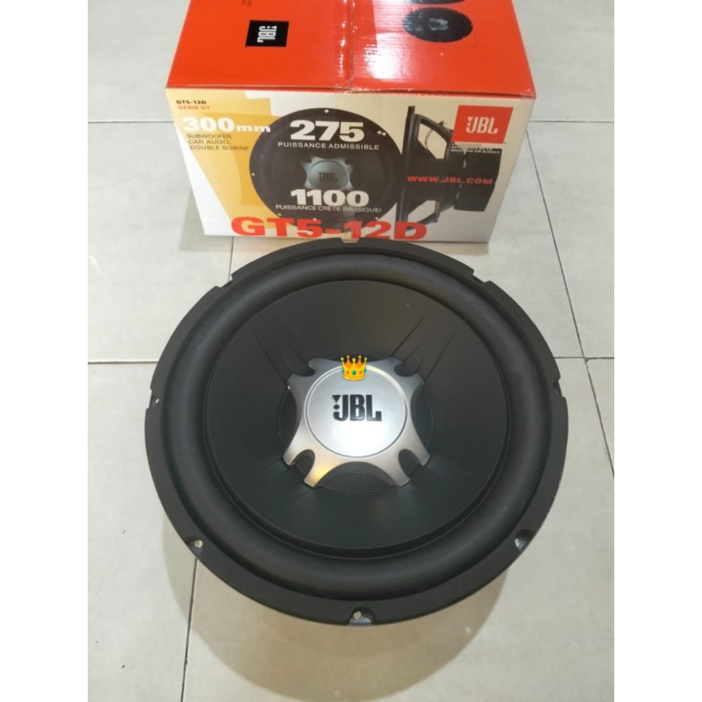 Ready Subwoofer JBL GT5-12D double coil / Subwoofer 12 inch JBL GT5-12D / subwoofer double coil
