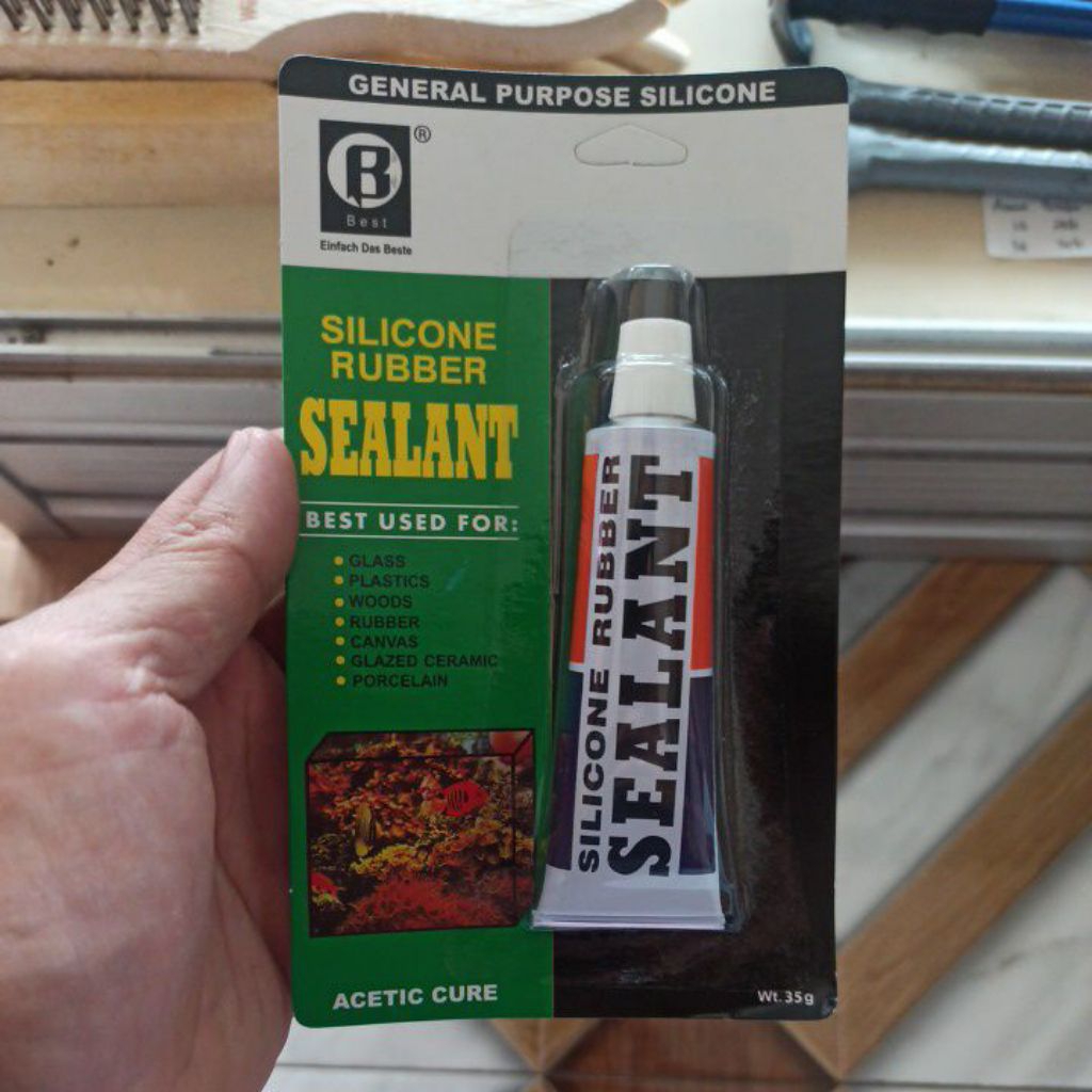 Silicone Rubber Seallant / Lem Kaca
