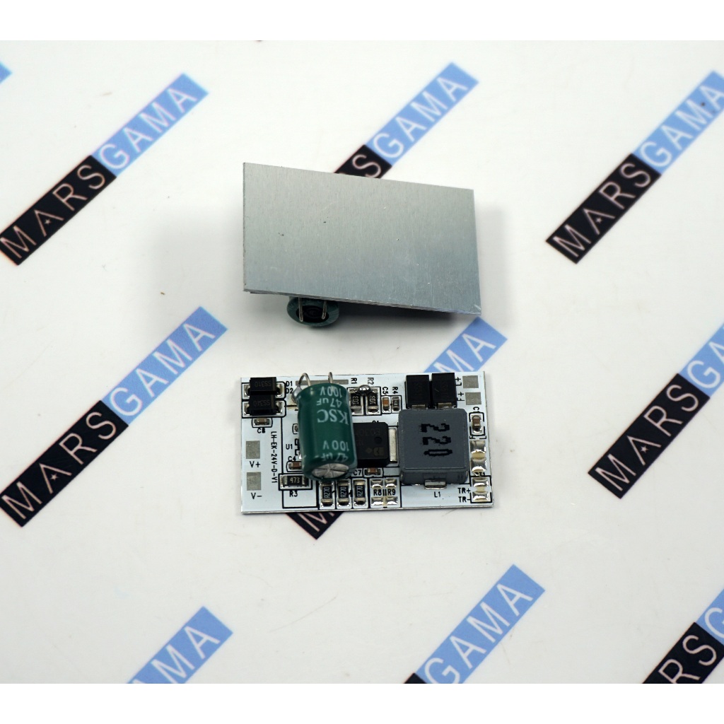 DRIVER LED 2A L 2.5A 30W INPUT 12-25V DC UNTUK CSP LED DLL