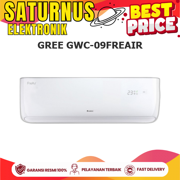 GREE GWC-09FREAIR  AC 1 PK WALL MOUNTED WITH PURIFIER GWC09FREAIR  09FREAIR