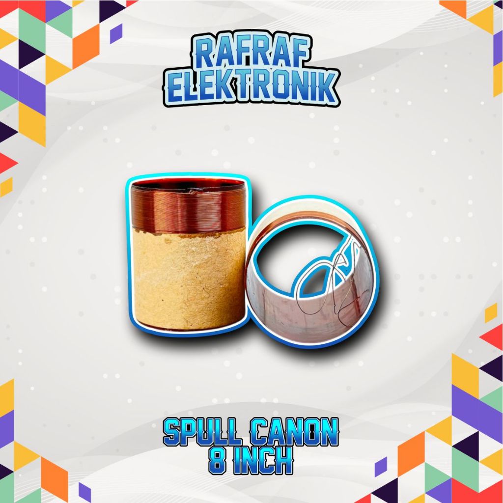 Spull Coil Canon Speaker 8 Inch 12 Inch 1230 pa Spull Coil Speaker