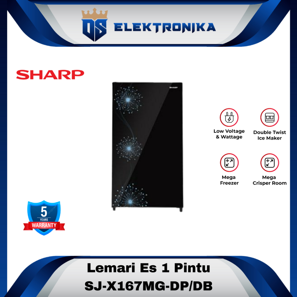 KULKAS 1 PINTU SHARP SJ 167