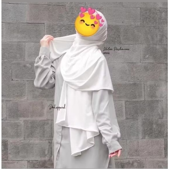 Helwa Pashmina Jersey Mleyot JUMBO Syar'i by DMDAPPAREL (75x200cm)