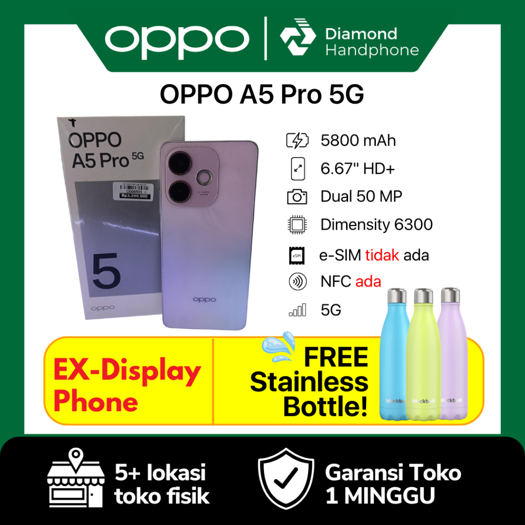 Oppo A5 Pro 5G 8/256 8/256GB 8GB 256GB *EX-DEMOLIVE*